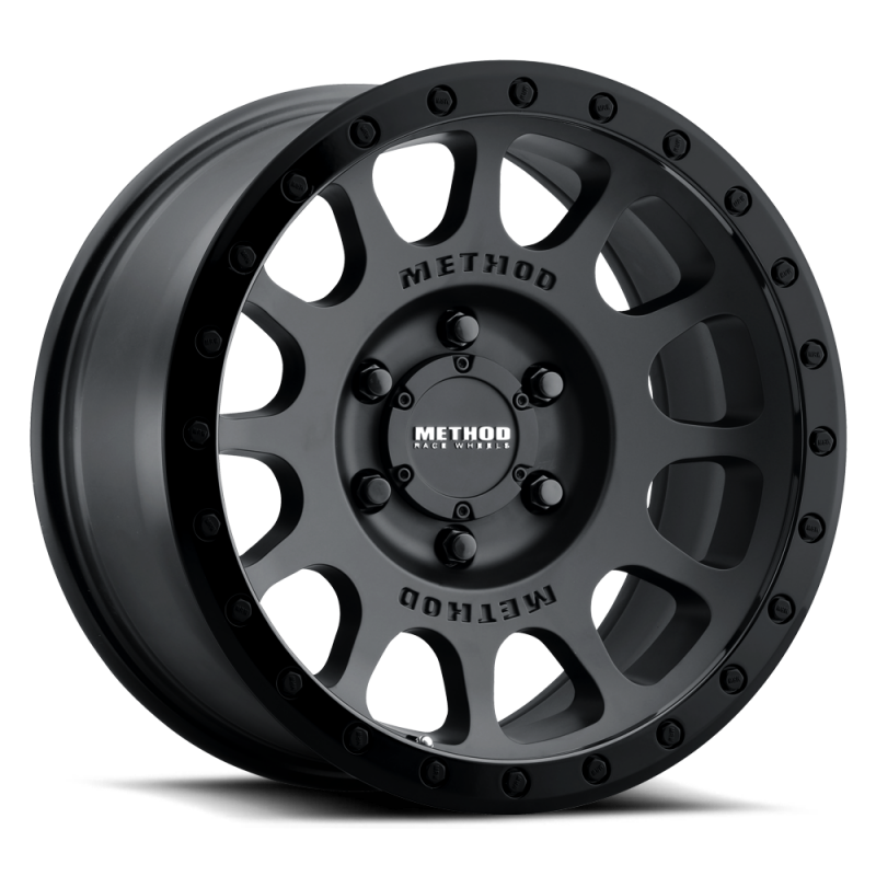 Method MR305 NV 18x9 +18mm Offset 8x6.5 130.81mm CB Double Black Wheel