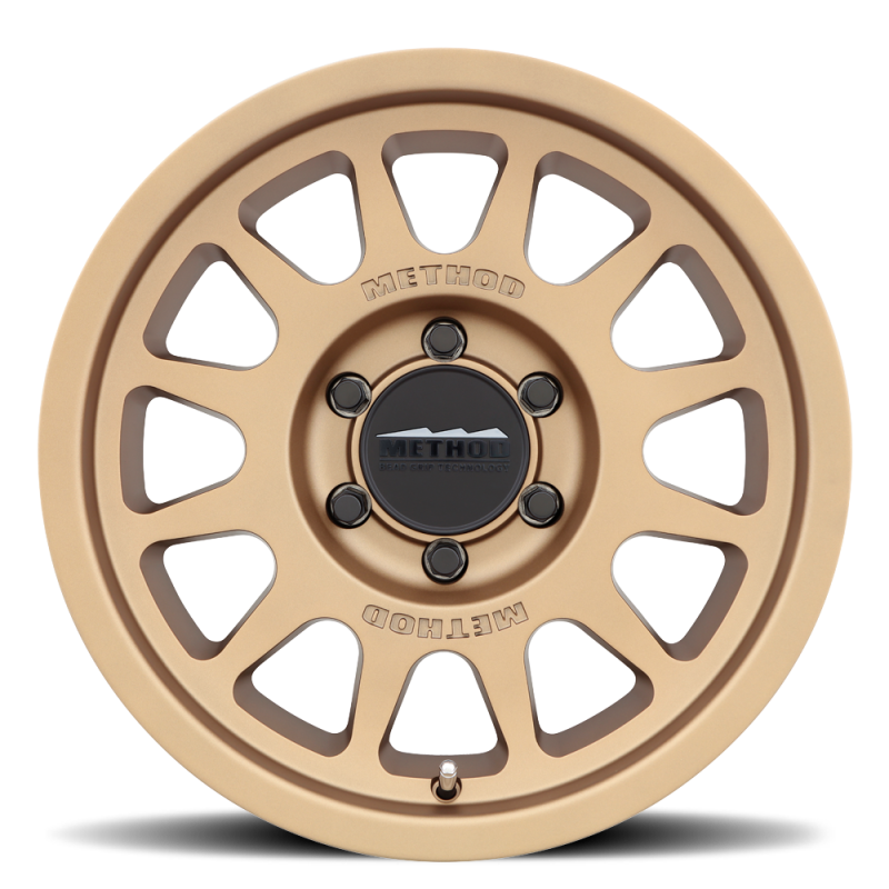 Method MR703 17x8.5 +35mm Offset 6x5.5 106.25mm CB Method Bronze Wheel