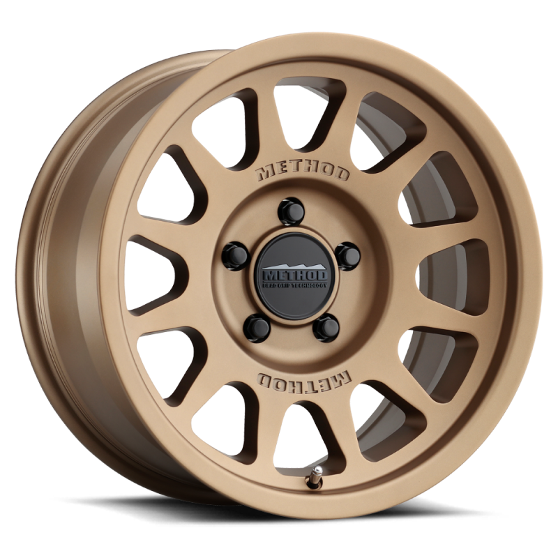 Method MR703 17x8.5 +35mm Offset 5x150 110.5mm CB Method Bronze Wheel