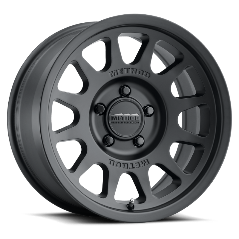 Method MR703 17x8.5 +35mm Offset 5x150 110.5mm CB Matte Black Wheel