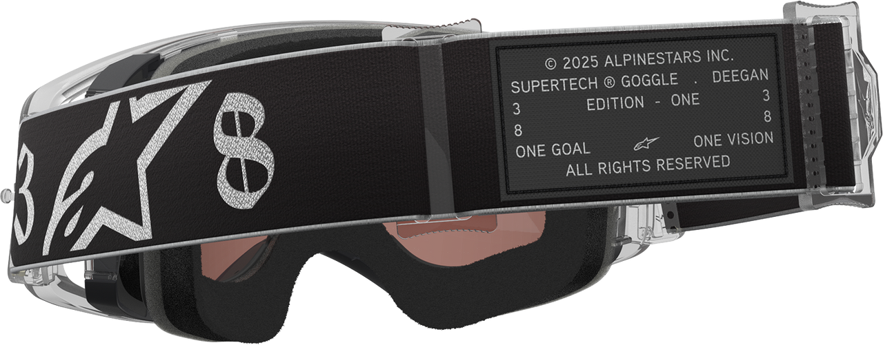 ALPINESTARS GOGGLES Supertech Goggle - Deegan 38 XXV - Silver Mirror Lens 5100926-1884