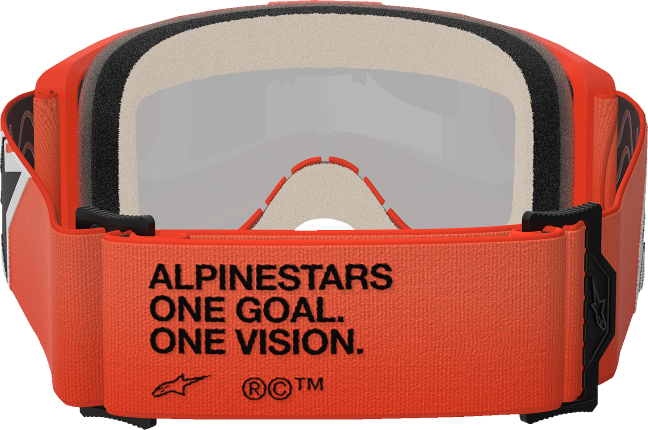 ALPINESTARS GOGGLES Vision 5 Goggle - Corp - Orange - Red Mirror Lens 5101825-480