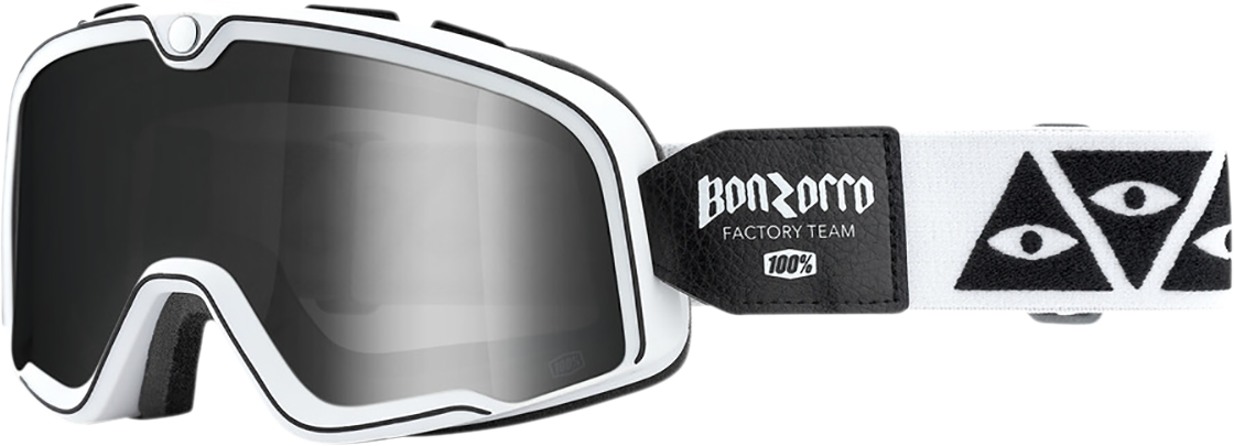100% Barstow Goggle - Race Service - Silver Mirror Lens 50002-252-01