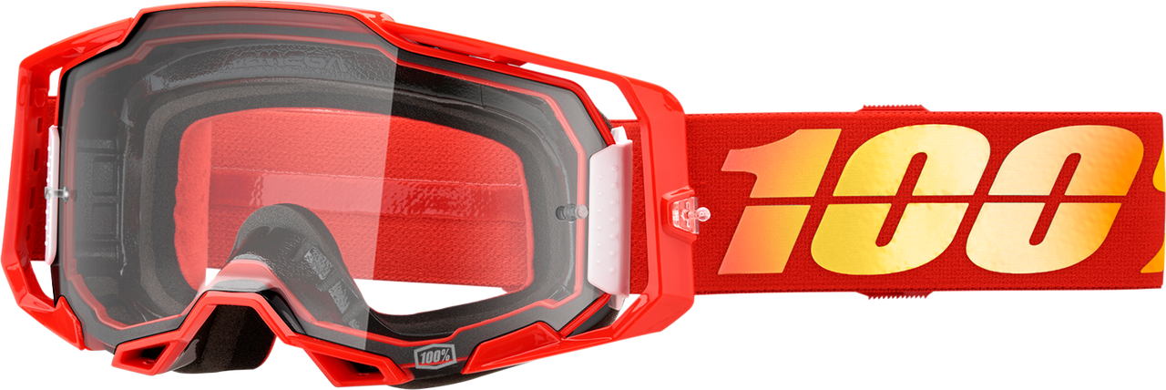 100% Armega Goggle - Nuketown - Clear Lens 50004-00020