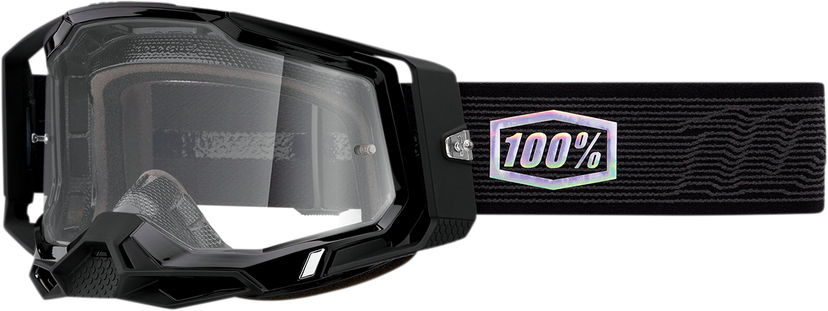 100% Racecraft 2 Goggle - Topo - Clear Lens 50009-00015