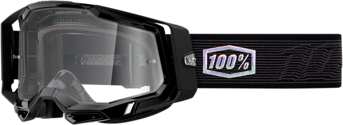 100% Racecraft 2 Goggle - Topo - Clear Lens 50009-00015