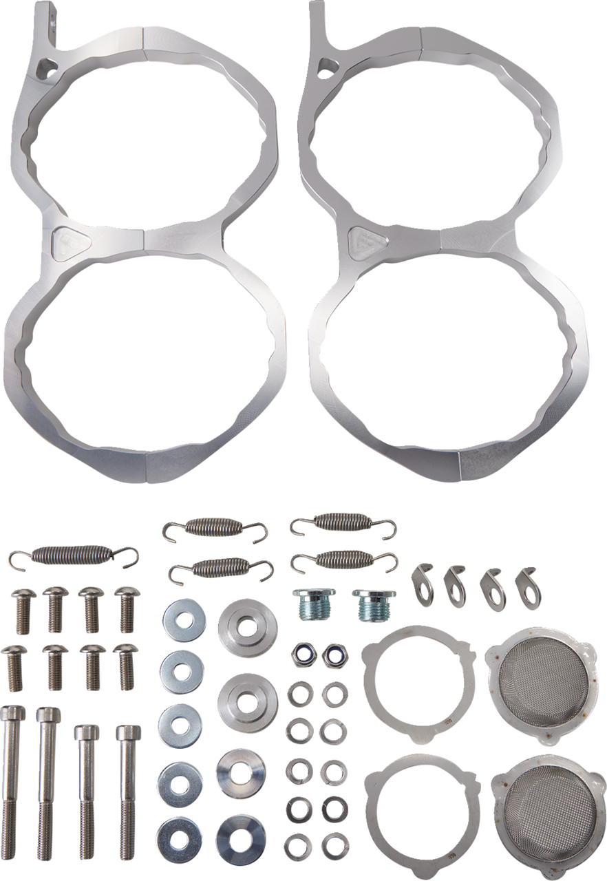 TRINITY RACING Stainless Steel Exhaust System TR-4174D-SS