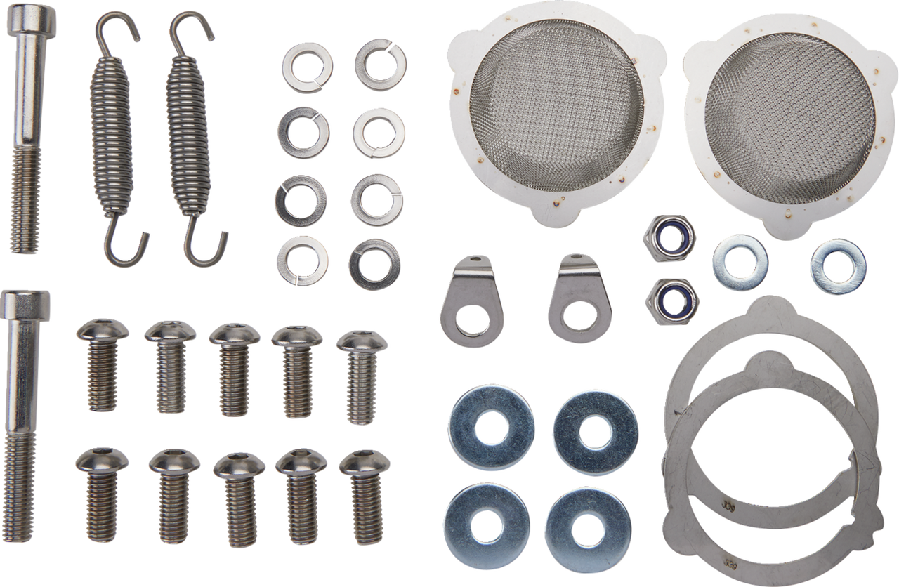 TRINITY RACING Stainless Steel Slip-On Mufflers TR-4160S-SS