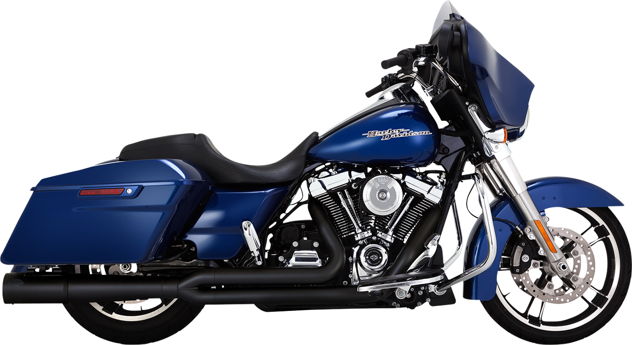 VANCE & HINES Pro Pipe Exhaust System - Black 47383