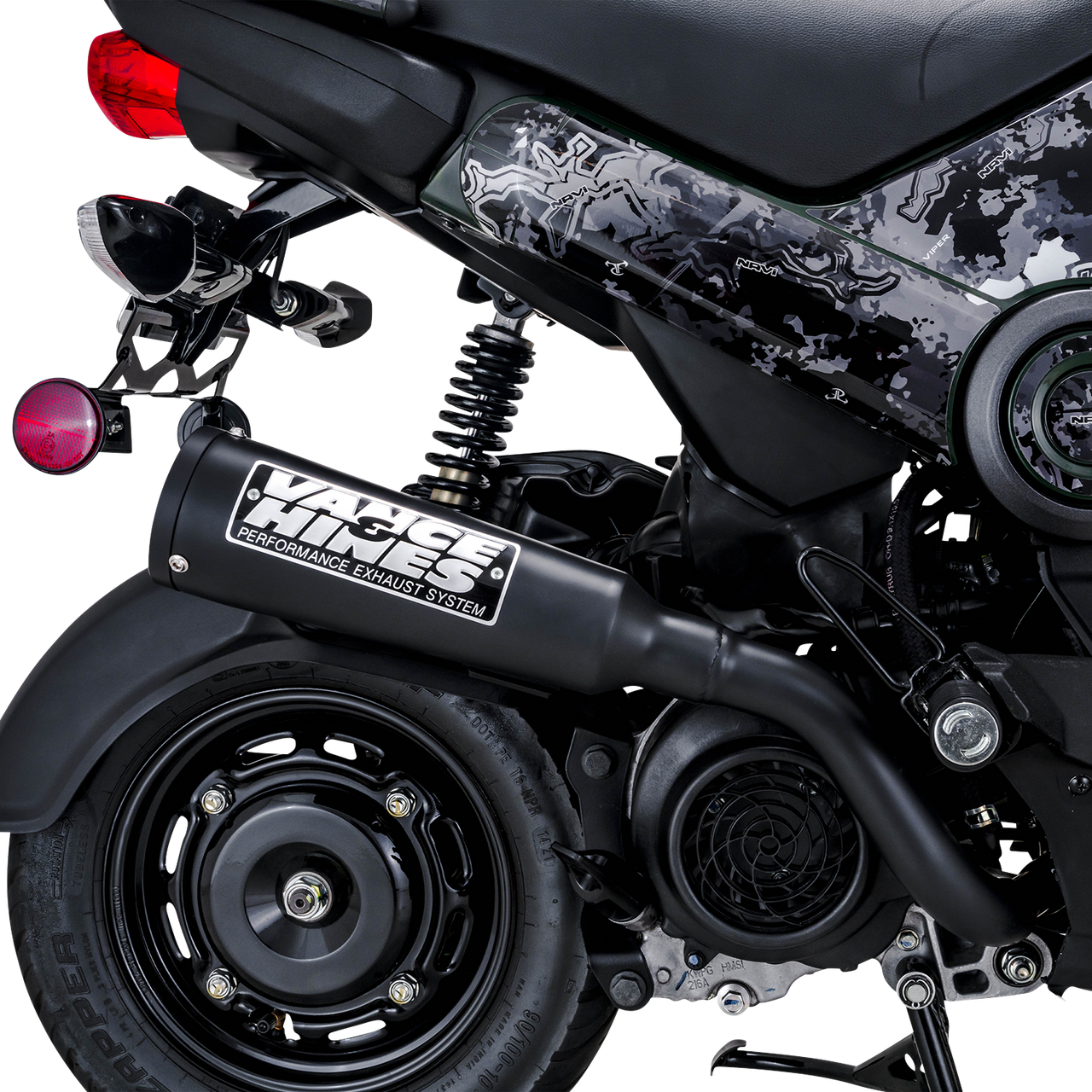VANCE & HINES Upsweep Exhaust System - Black 48241