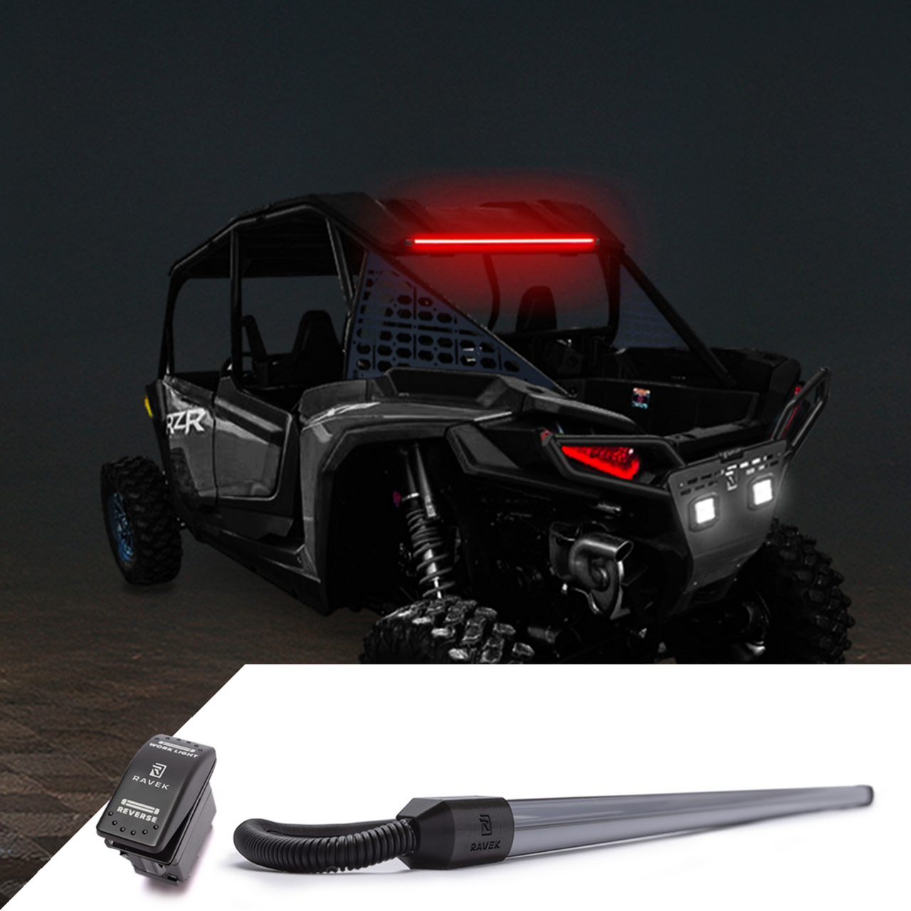 RAVEK Multi-Function Taillight - RZR XP 1000 without Ride Command 64-3007