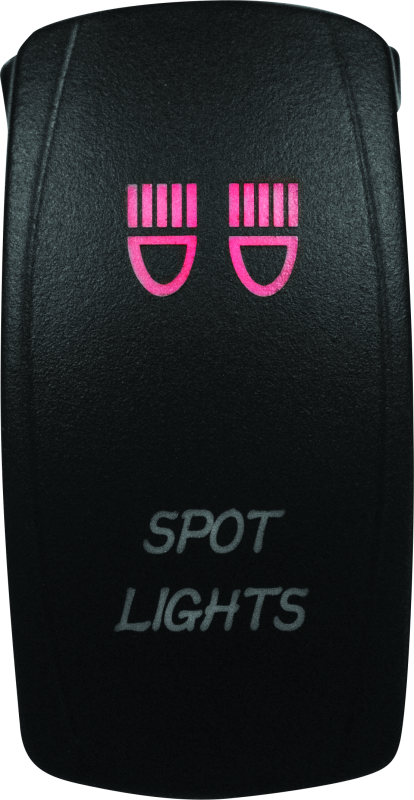 DragonFire Racing Lighted Switch Spot Light On/Off Red