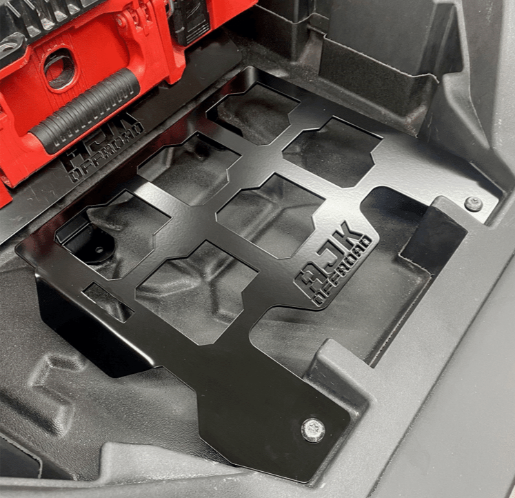 Polaris RZR PRO R Packout Mount by AJK Offroad Installed with Side View