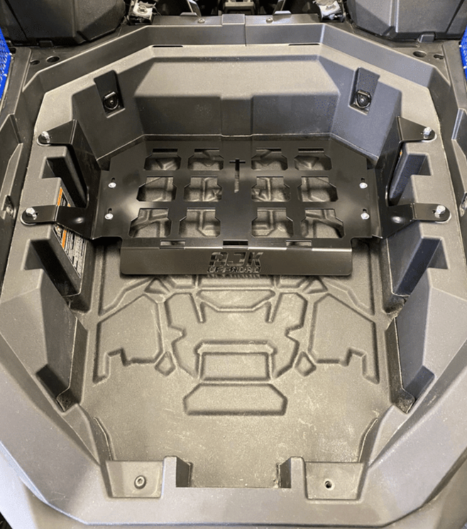 Polaris RZR PRO R Packout Mount by AJK Offroad Base Installed with no Kits