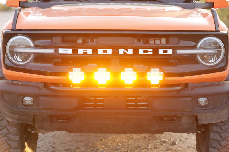 Nacho Offroad Technology TM522 5.75-inch Amber and White LED Light Set for Offroad Vehicles