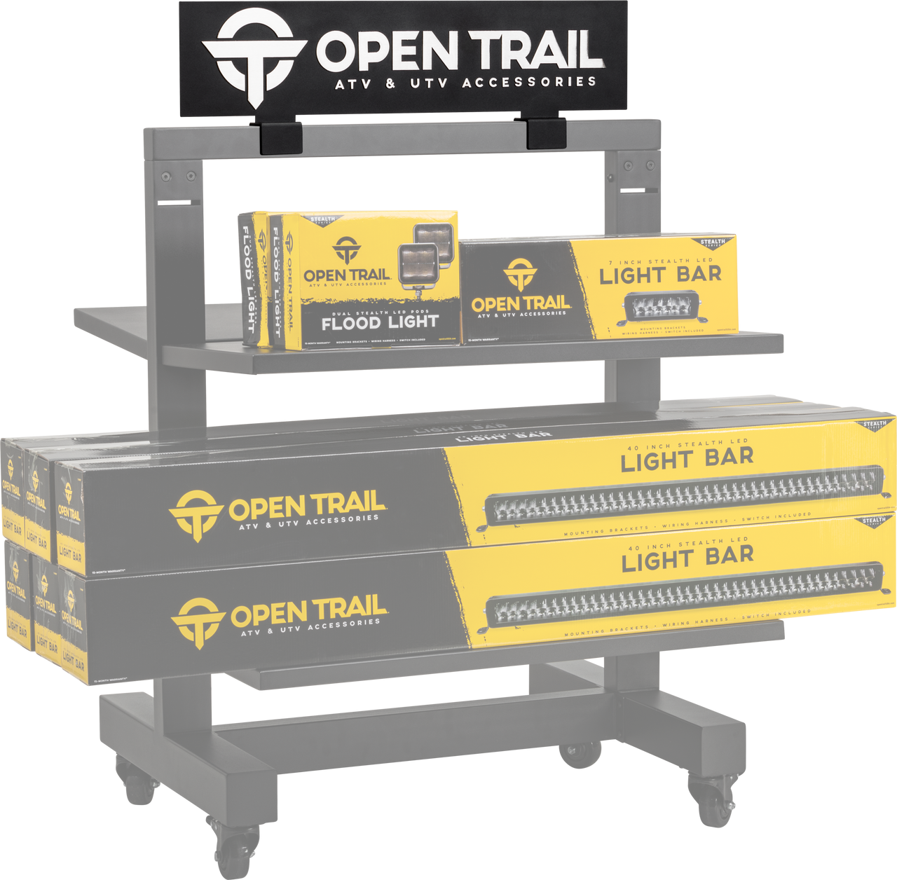 Battery Display Open Trail Header