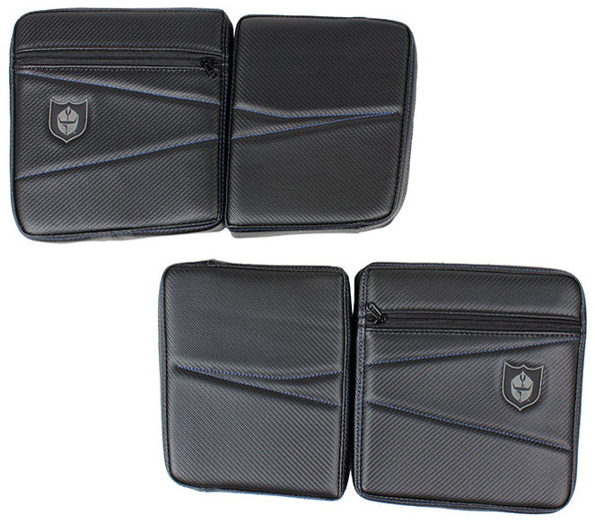 PRO ARMOR Knee Pads with Storage Front Door for 2014-2017 Polaris RZR XP and XP 4 Models