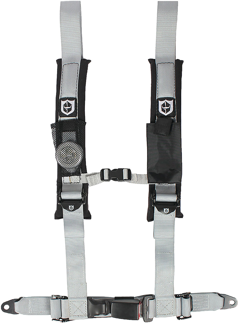 PRO ARMOR A16UH348BU Driver Side Blue Harness for ATV and UTV with Safety Features and Storage Pockets