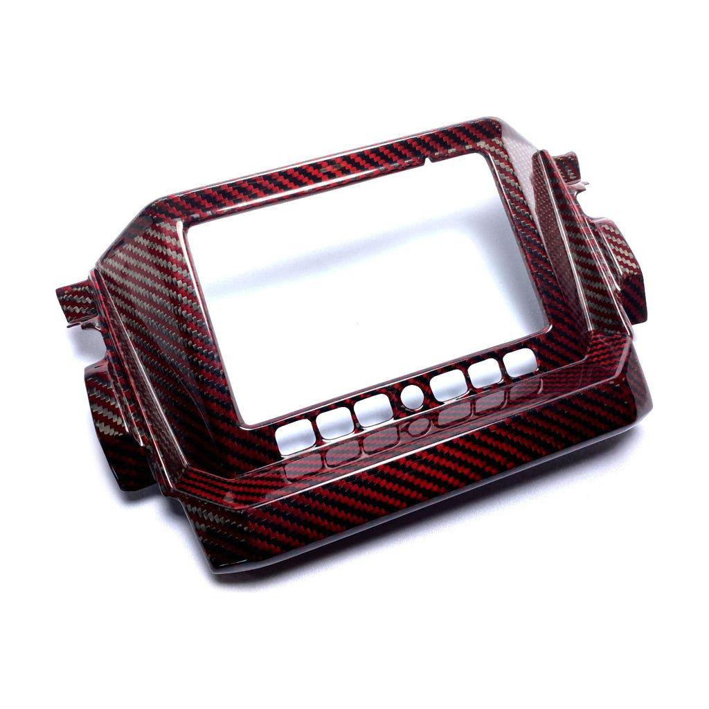 Polaris RZR Pro / Turbo R Carbon Fiber Ride Command Surround | FourWerx