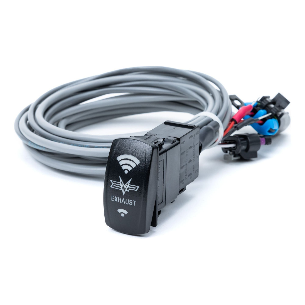 Can Am Maverick R Shocker Electric Side-Dump Down Pipe with Bullet Muffler | Evolution Powersports