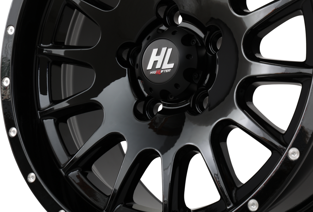 HIGH LIFTER Wheel - HL25 - Front/Rear - Black - 15x7 - 4/156 - 4+3 (+10 mm) 15HL25-1256