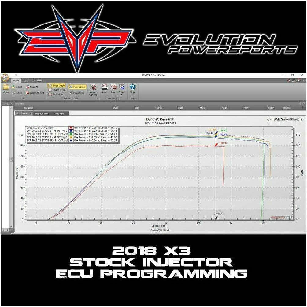 Can Am X3 Turbo R (2018-2021) 172 HP ECU Bench Power Flash | Evolution Powersports