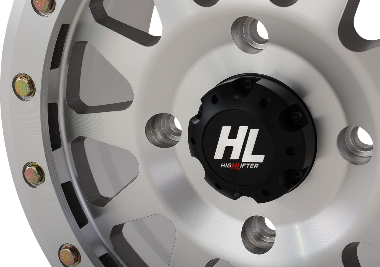 HIGH LIFTER Wheel - HLA1 Beadlock - Front/Rear - Machined - 15x7 - 5/4.5 - 5+2 (+40 mm) 15HLA1-1745