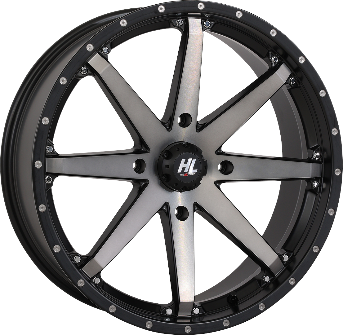 HIGH LIFTER Wheel - HL10 - Front/Rear - Matte Black/Smoke - 20x7 - 4/156 - 4+3 (+10 mm) 20HL10-1656