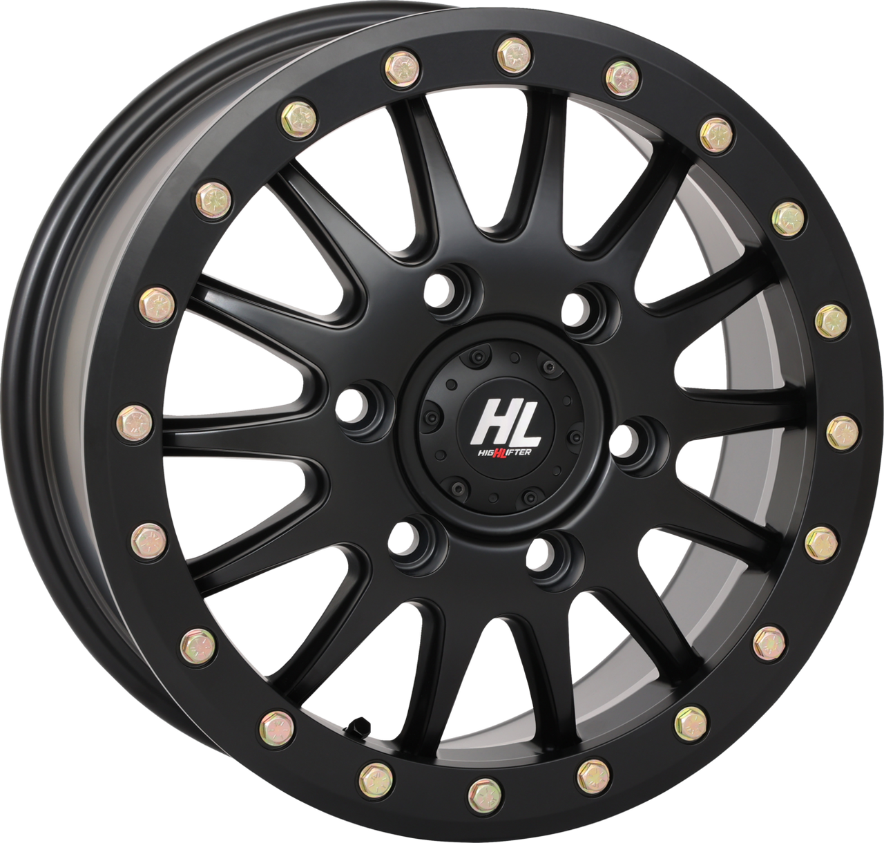 HIGH LIFTER Wheel - HL24 - Front/Rear - Black - 15x7 - 6/5.5 - 5+2 (+38 mm) 15HL24-1465
