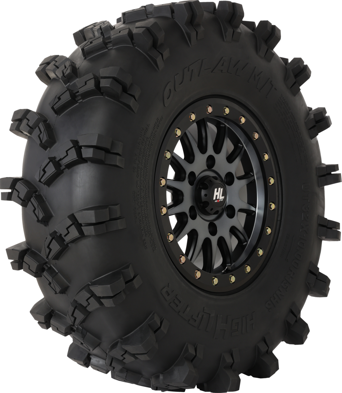 HIGH LIFTER Tire - Outlaw M/T - Front/Rear - 32x10R15 - 10 Ply 001-2547HL