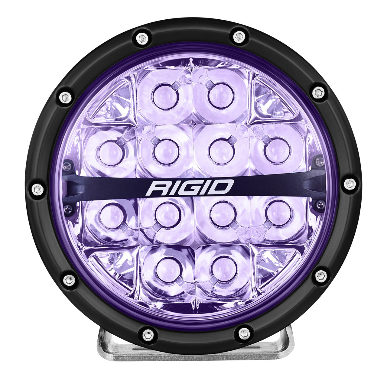 RIGID 360 Series 6-inch Spot RGB/2 RGBW LED Light Cover for Truck and Off-Rroad Vehicles
