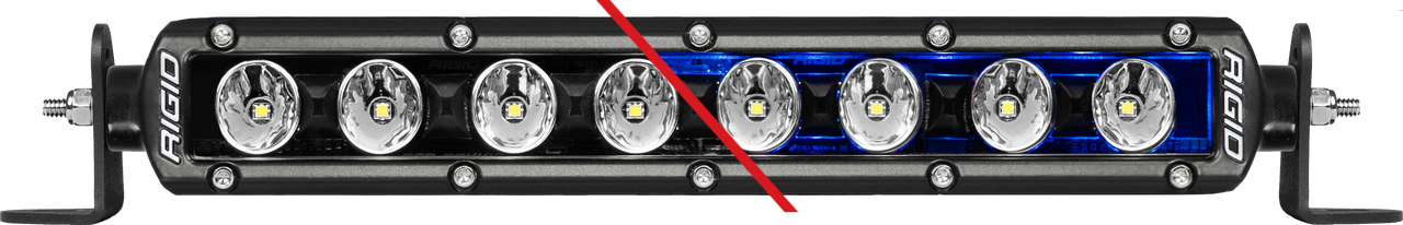 RIGID Radiance Plus SR-Series 10-Inch RGB LED Light Bar for Trucks and Off-Road Vehicles