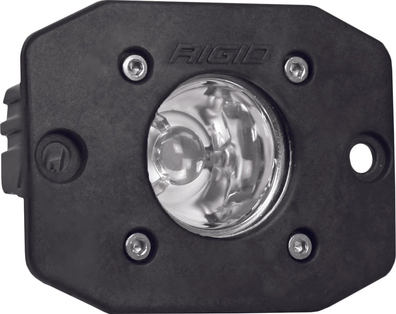RIGID Ignite Flood LED Light with Flush Mount for Off-Road Vehicles and Marine Applications
