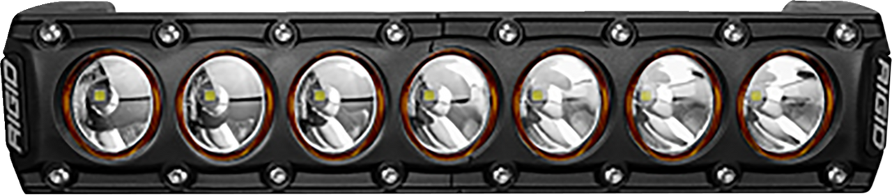 RIGID INDUSTRIES Light Bar - 10" - Amber Backlight 411613