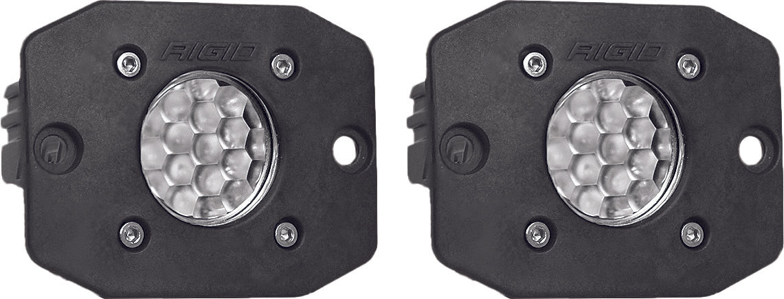 Rigid Ignite Backup LED Light Kit with Flush Mount - Universal Fit for Motorcycles and Off-Road Vehicles