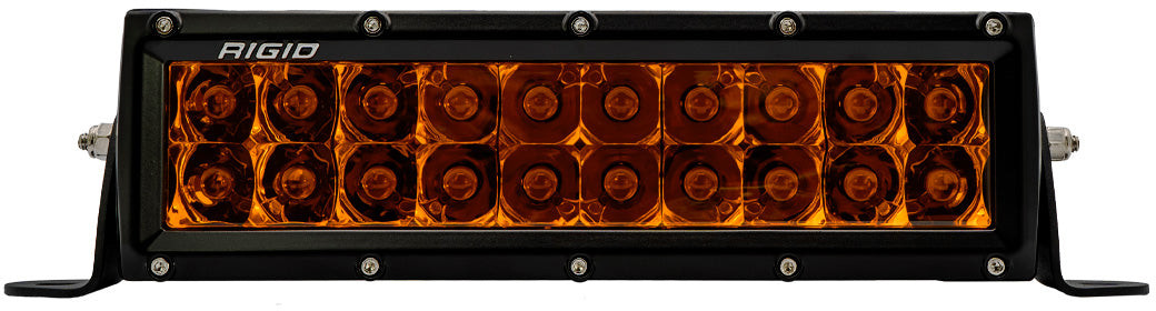 RIGID E Series 10-Inch Amber Spot Pro Lightbar for Pickup Trucks and SUVs
