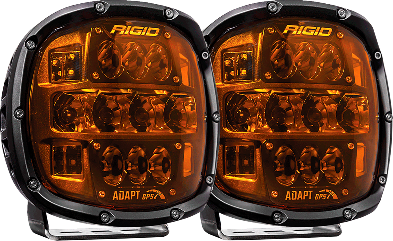 RIGID INDUSTRIES Adapt XP LED Light - Amber Lens - Pair 300515