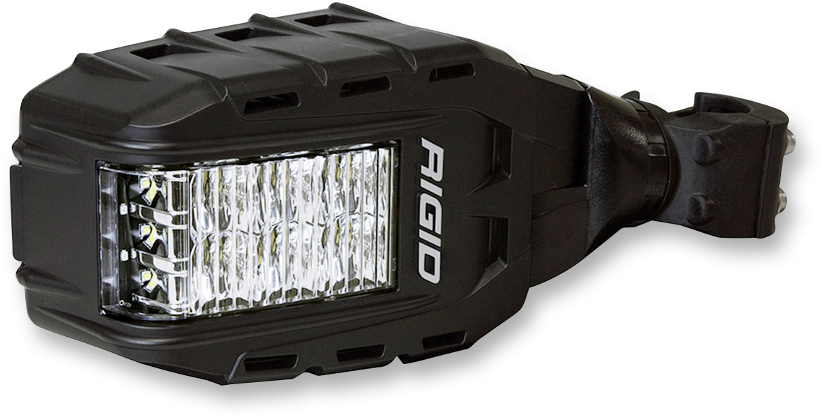 RIGID INDUSTRIES Mirrors - Reflect Series Lights - Side View - Rectangle - Black - Pair 64011