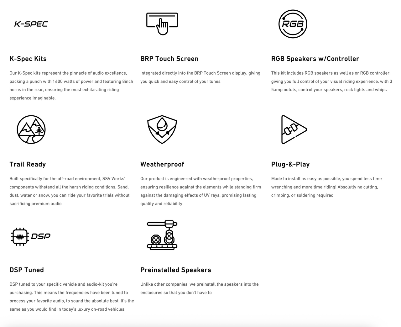 2024-2025 Can-Am® Maverick R 4-Seater Rear-Seat Plug-&-Play Dual-Subwoofer Add-On Kit