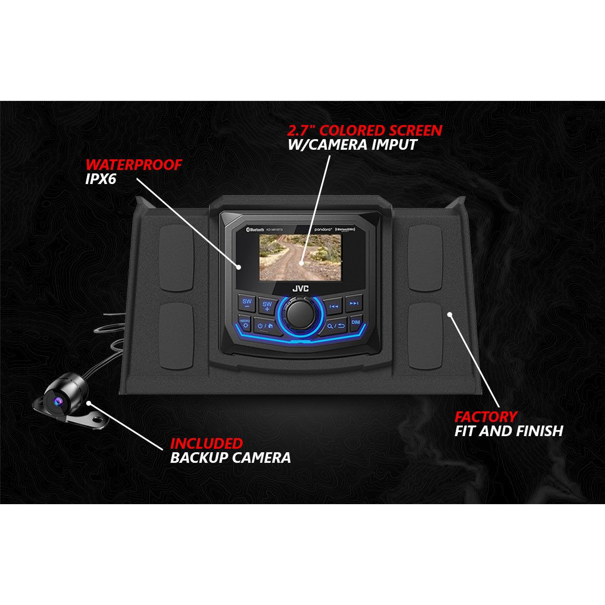 Polaris RZR A-Spec 5 Speaker Plug-&-Play Kit with JVC | SSV Works