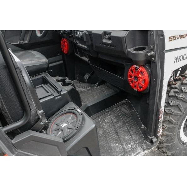 Polaris Ranger XP 1000 Weather Proof Amplified Underseat Subwoofer | SSV Works