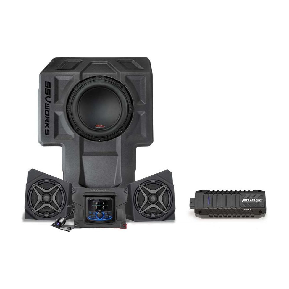 Kawasaki KRX A-Spec 3 Speaker Audio-Kit with JVC | SSV Works