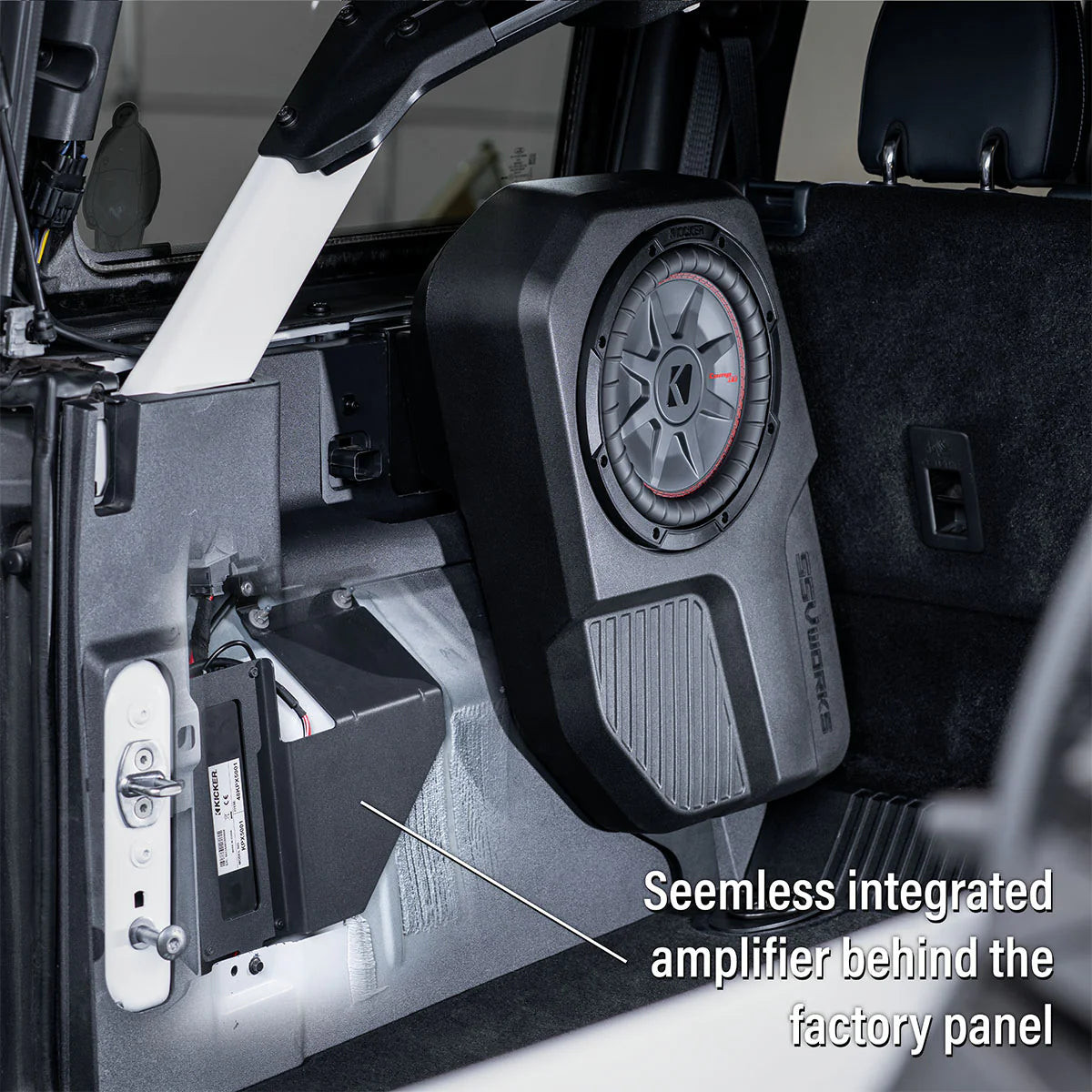 2021-2026 Ford Bronco 4-Door Plug-&-Play Complete 10" Subwoofer Kit