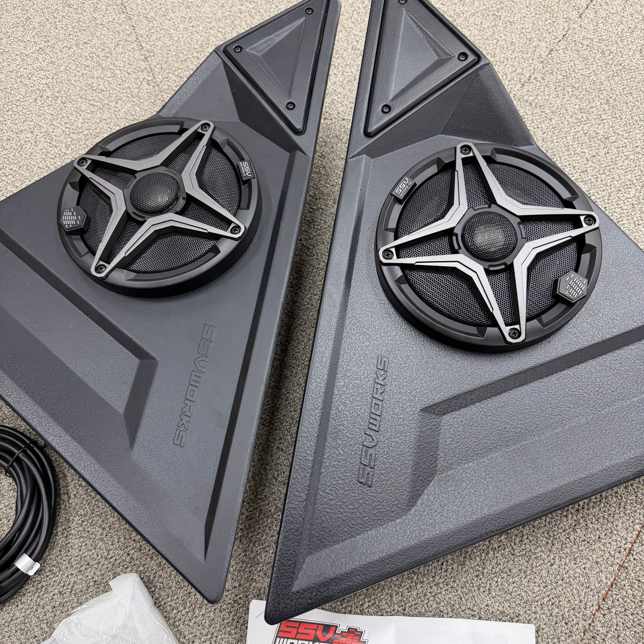 2015-2025 Polaris® Slingshot Front 6.5" Speaker Pods