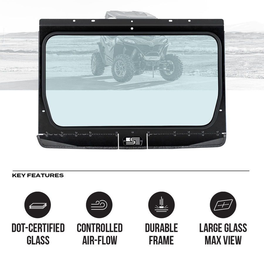 CF Moto 950 Sport Front Windshield