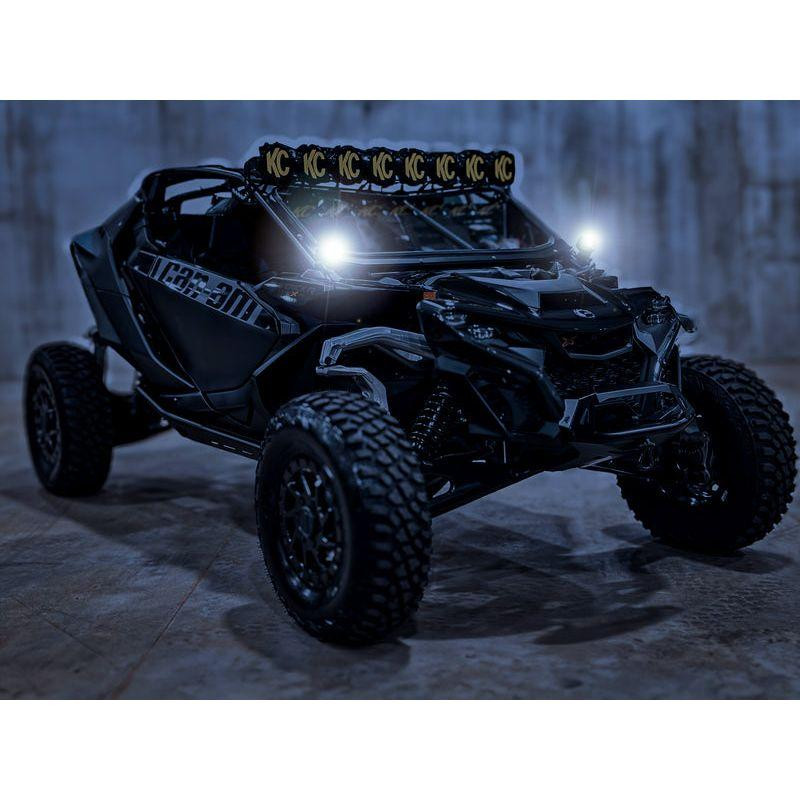 Can Am Maverick R Lower Windshield Light Pod Mounts