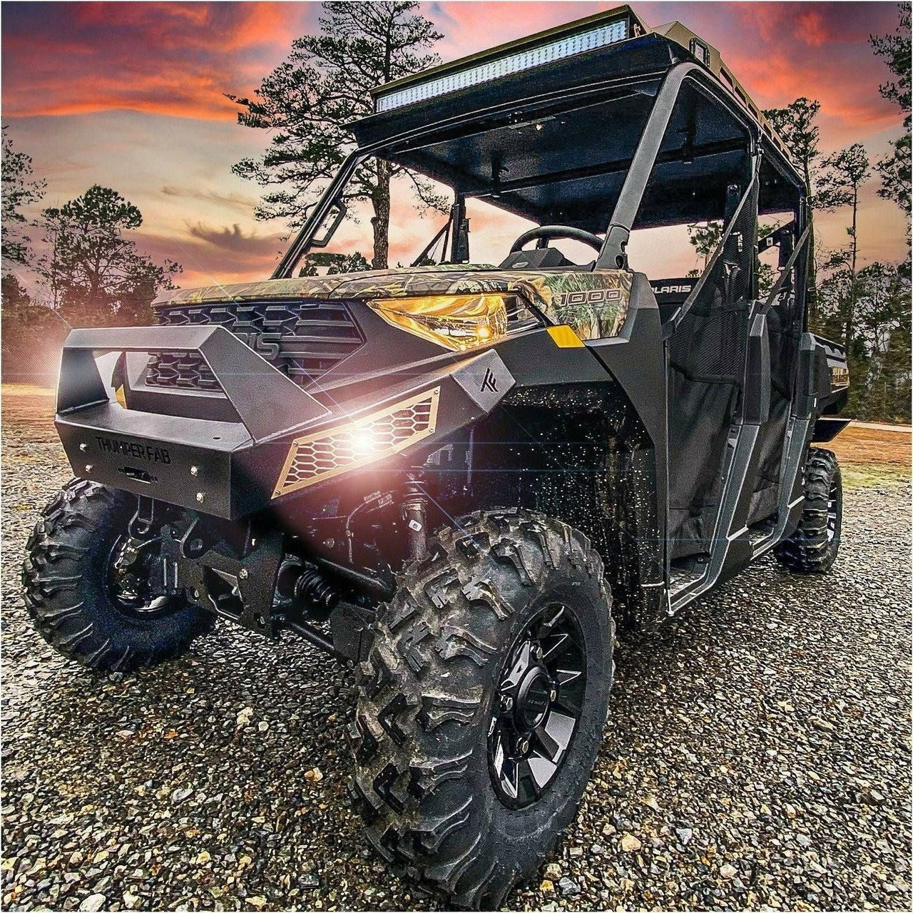 Thumper Fab Polaris Ranger 1000 Front Bumper