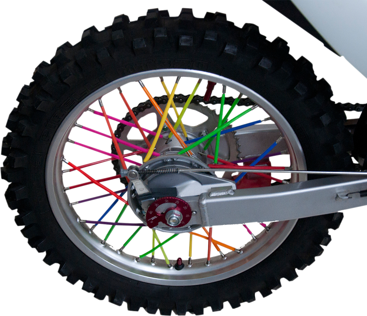 MOOSE OFFROAD Spoke Skins - Pink - 21" - 80 Pack O15-6580P