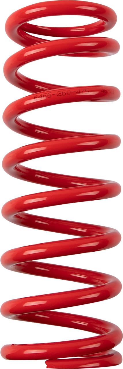 MOOSE OFFROAD Shock Spring - 64/66 mm OD - 47.5 n/mm - Red 1312-0997