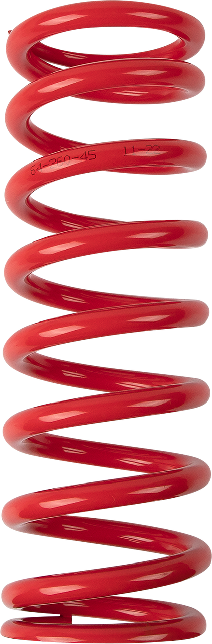 MOOSE OFFROAD Shock Spring - 64/66 mm OD - 45 n/mm - Red 1312-0996